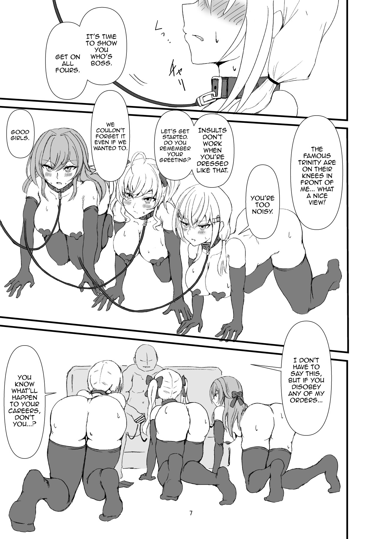 Hentai Manga Comic-The Dark Side Of TRiNITY-Read-6